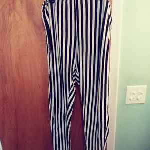 Striped leggings